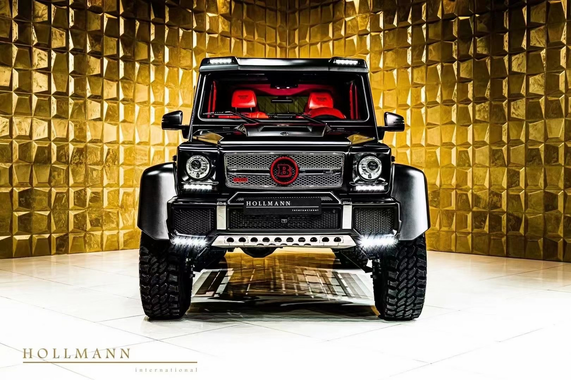 奔驰巴博斯g63皮卡6x6