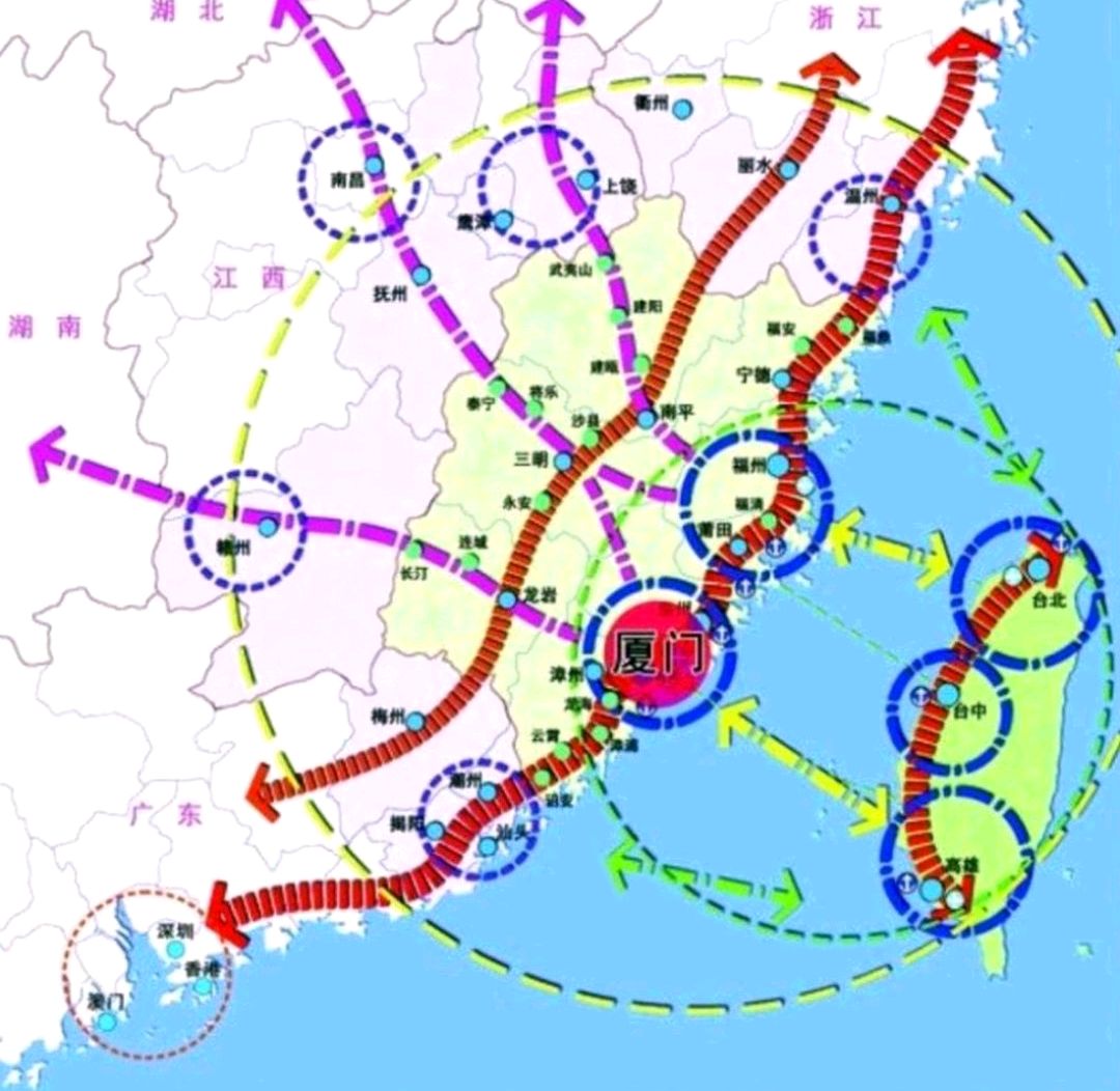 海西城市群5大中心城市,福州,温州上榜,谁更胜一筹?