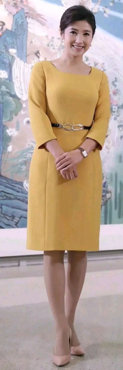 北京卫视的女主持人春妮,随着年龄增大,身材逐渐丰腴,看上去也有点