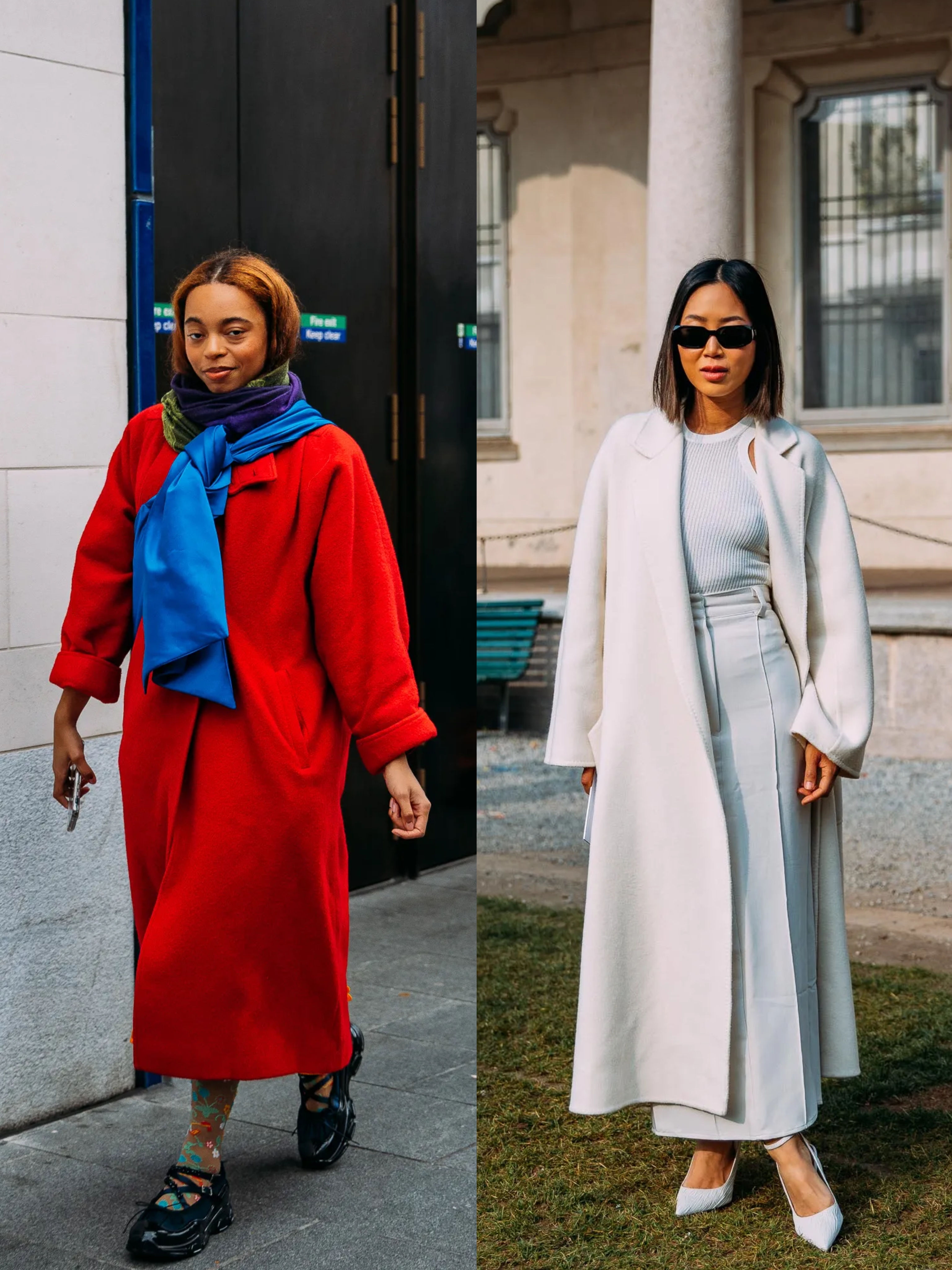 欧美风穿搭街拍