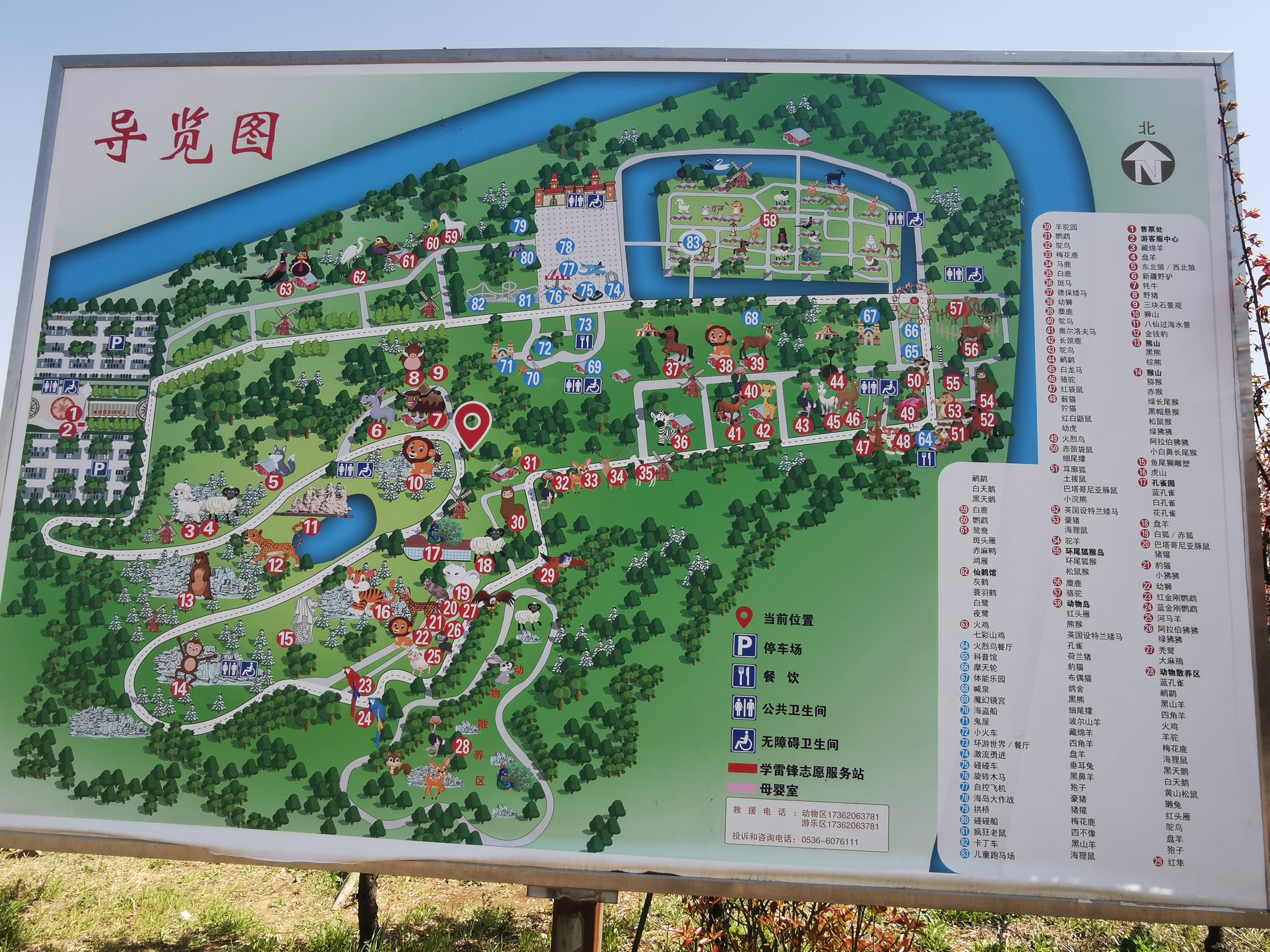 诸城动物园游玩体验分享