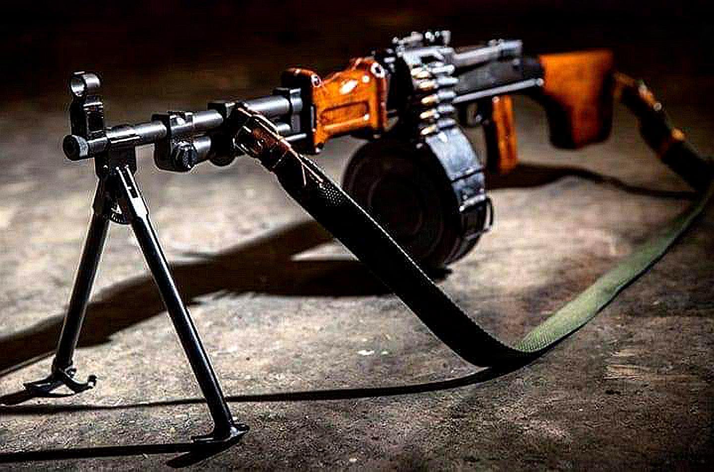 世界名枪苏联rpd轻机枪,性能可靠,携带方便,火力猛