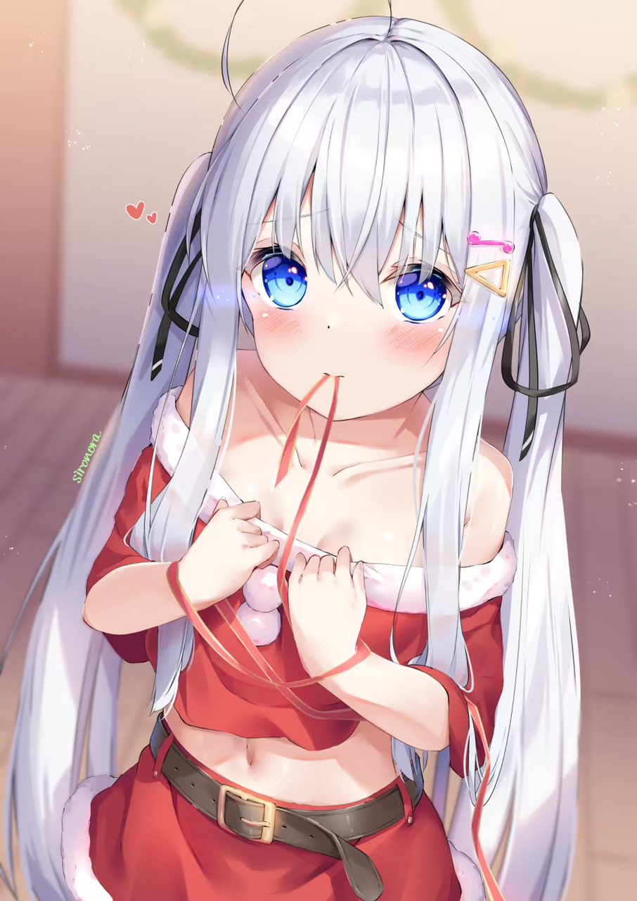 这么卡哇伊,这不是要我的命嘛!   pixiv画师:@  sironora