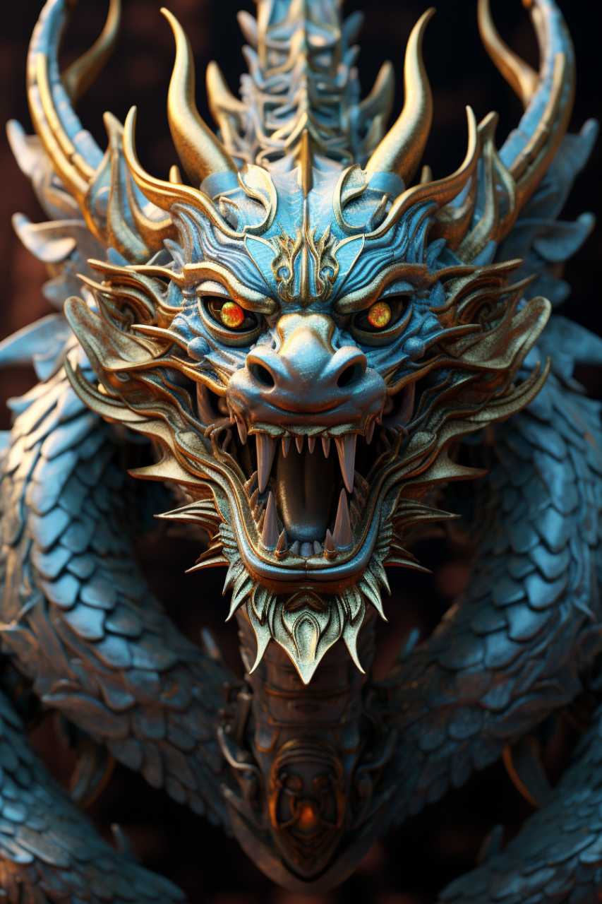 龙头94#ai绘画# #壁纸# #头像