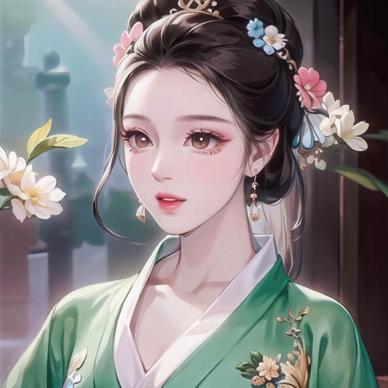 古风头像|北方有佳人,绝世而独立. #头像# #动漫头像和壁纸