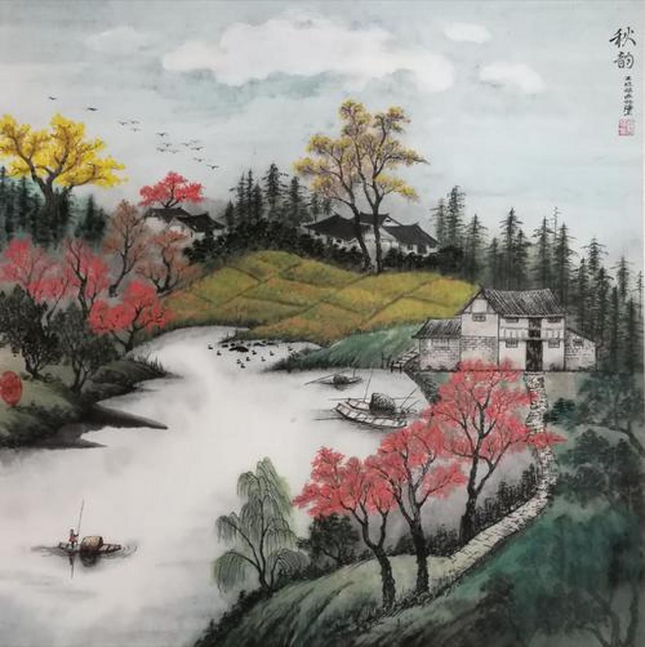 令人向往的山水田园生活