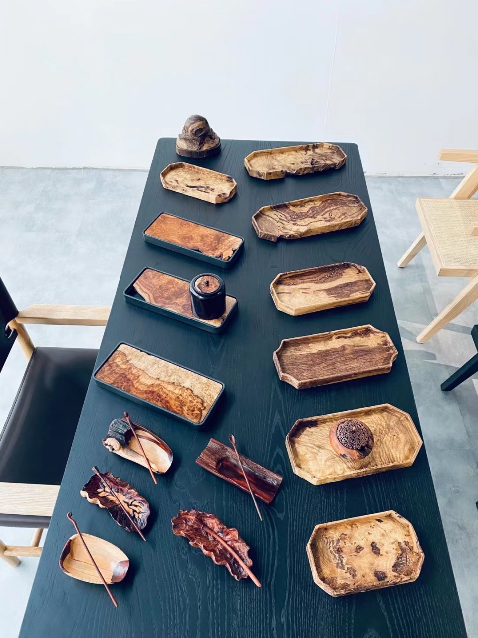 手作茶空间桌面小件干炮台 #茶盘