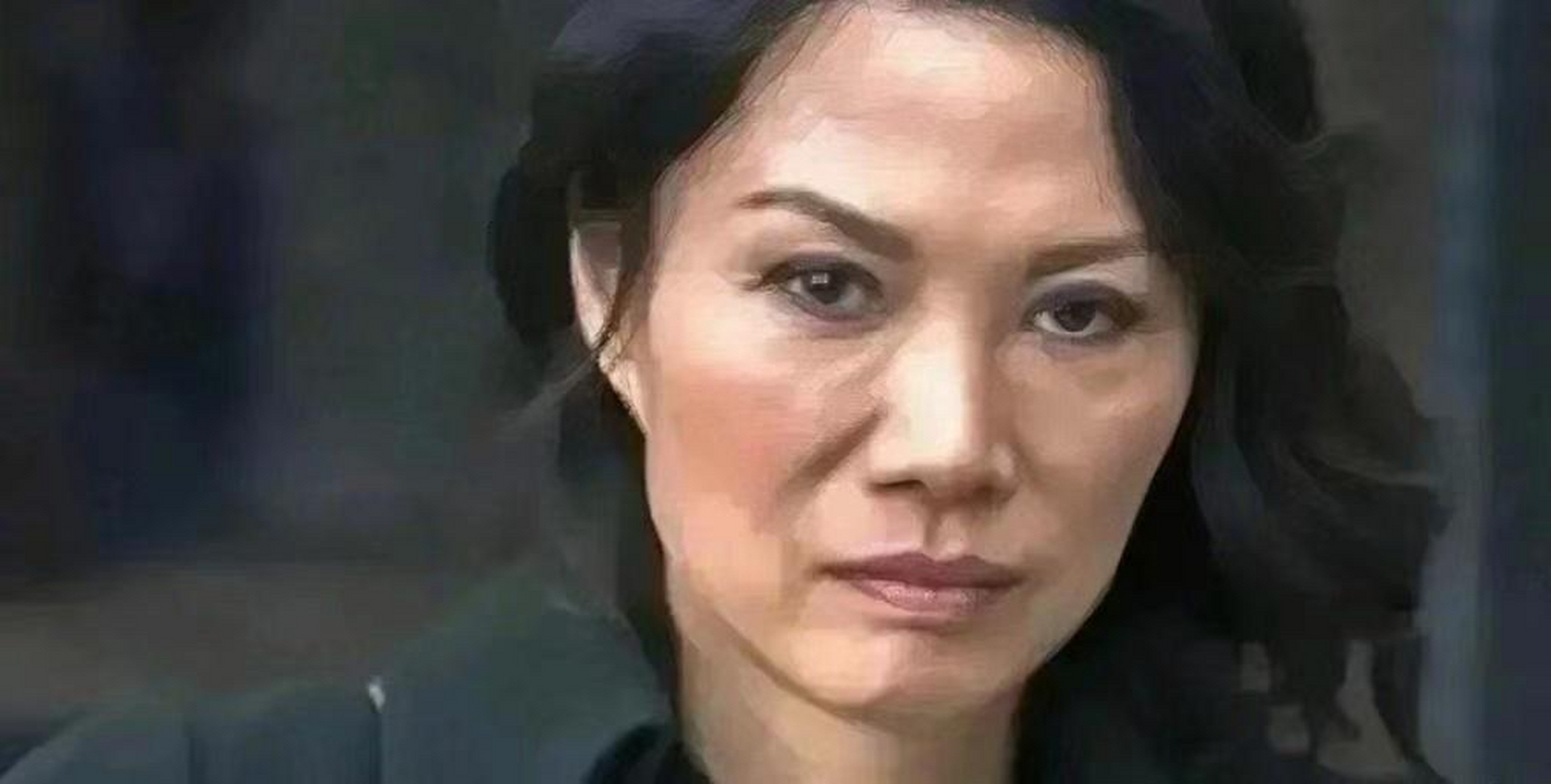 邓文迪这面相看着有点让人害怕