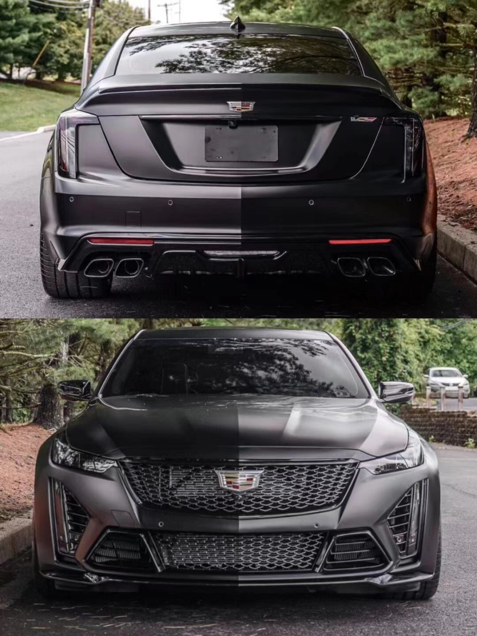 "西装暴徒" #full_black #matte #哑光黑 #汉思孚# #汽车贴膜# #车漆