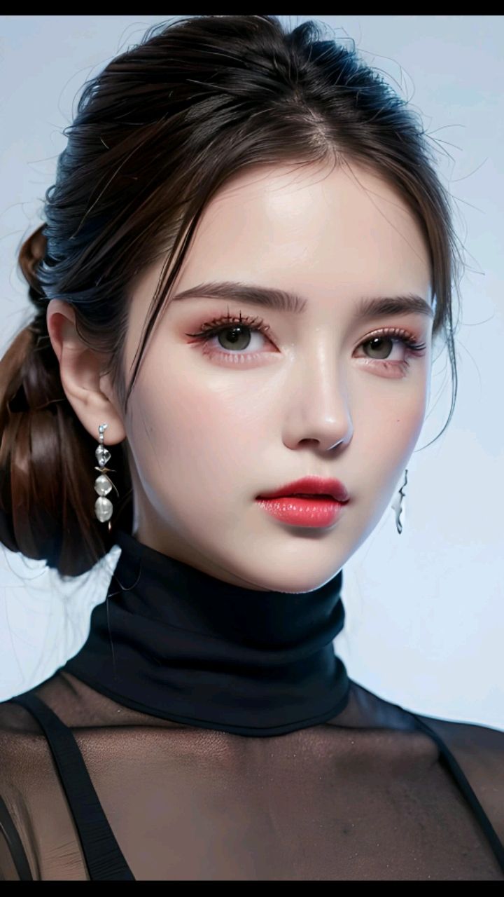 手如柔荑,肤如凝脂.领如蝤蛴,齿如瓠犀.螓首蛾眉,巧笑倩兮,美目盼兮.