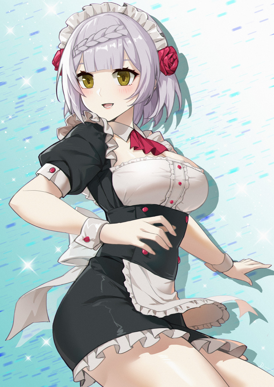 想成为西风骑士的女仆诺艾尔 画师:nyoro#二次元美图# #我爱二次元