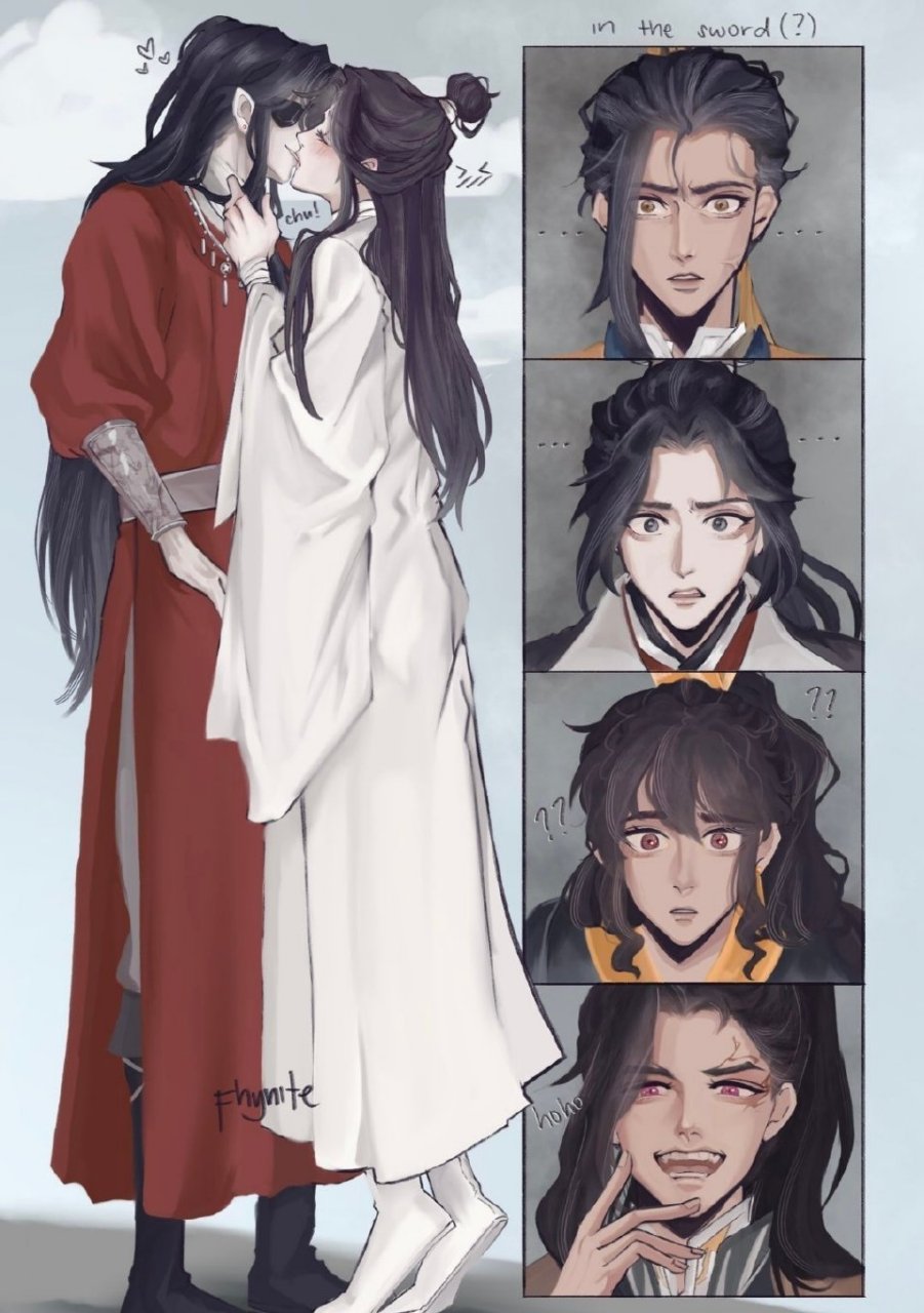 大家看到花怜借法力时的反应,裴茗cp粉实锤[嘻嘻] #天官赐福#   twi