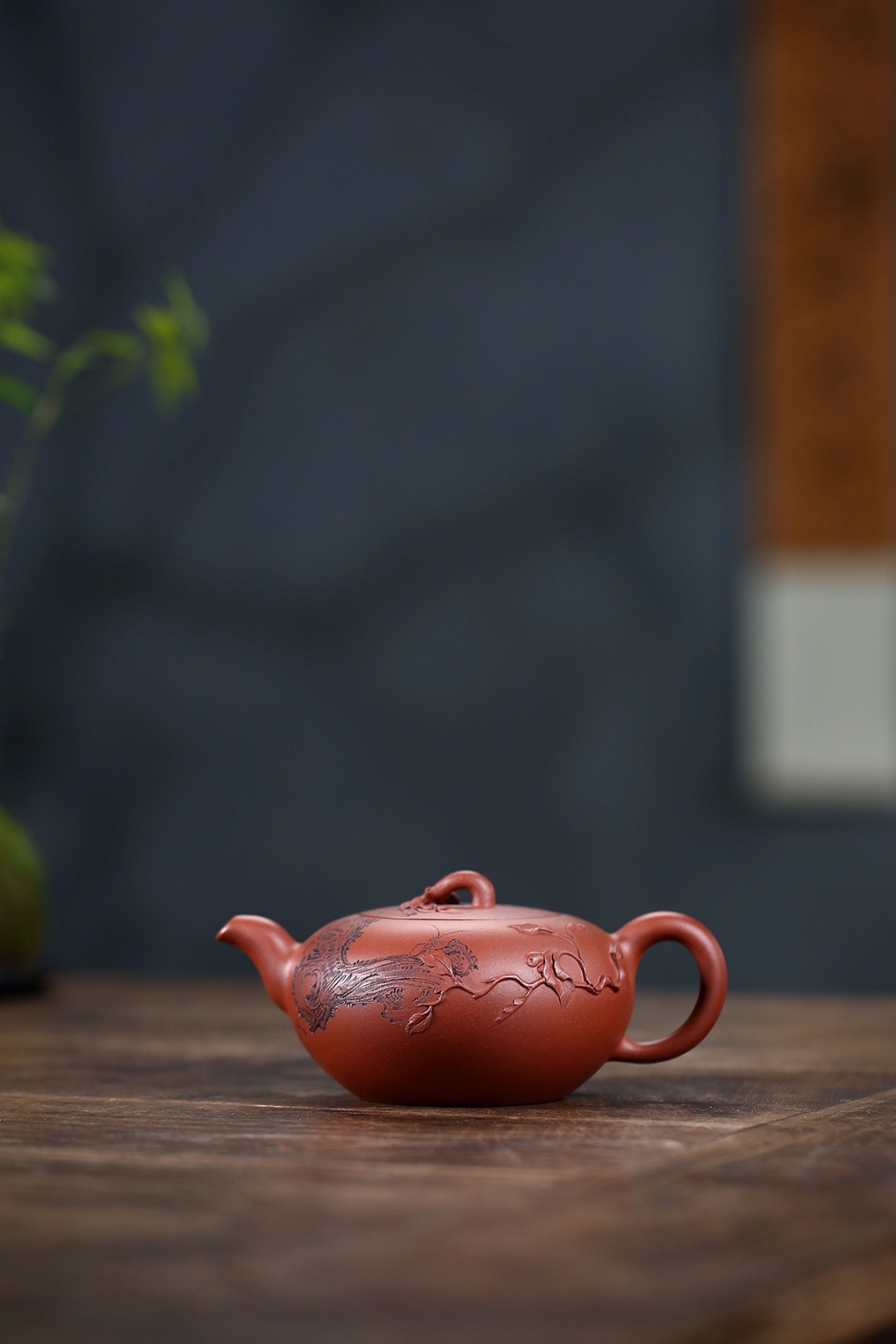 宜兴紫砂蒋建军藤蔓原矿红清水