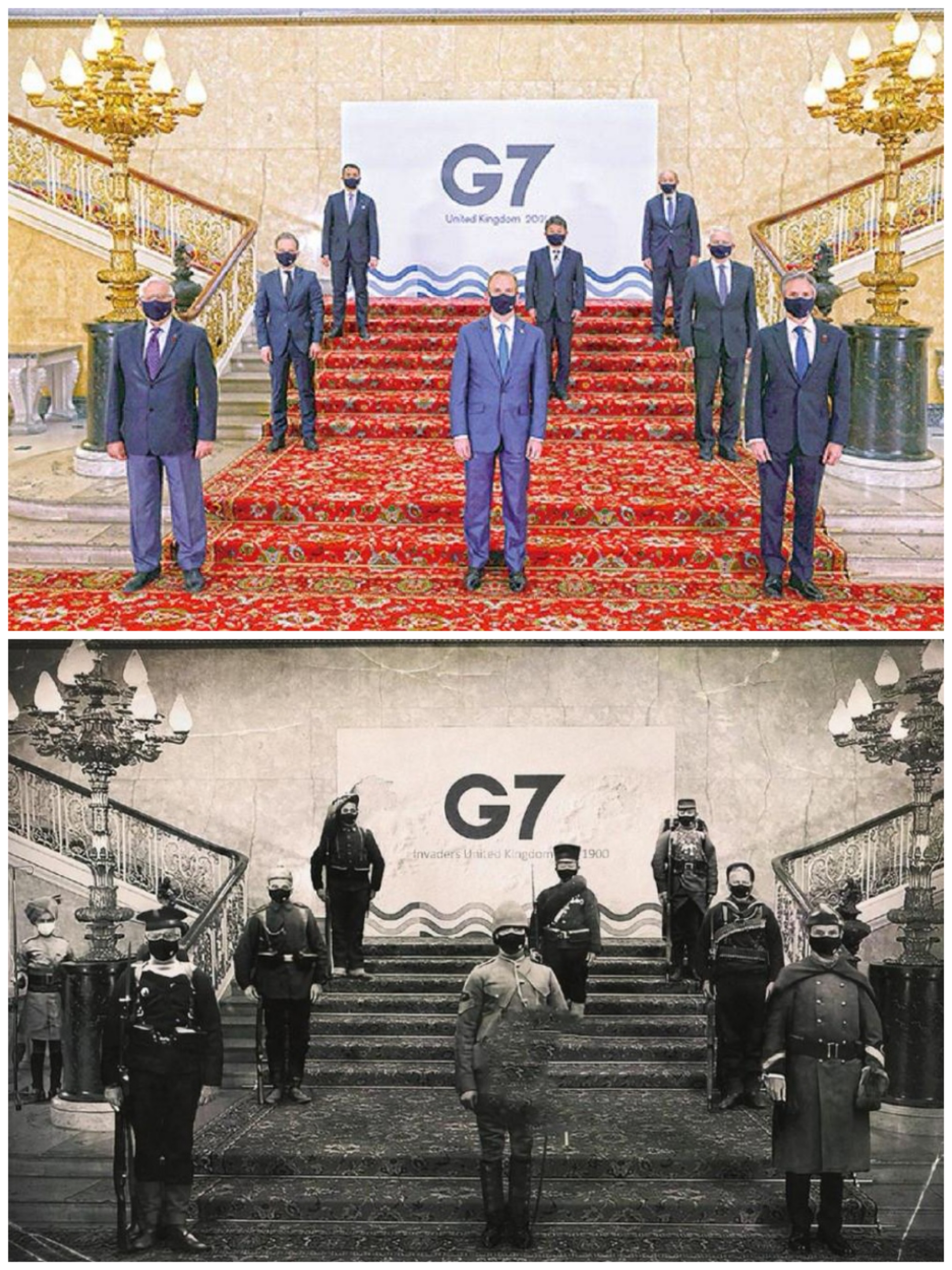 邪恶妄想包围中国!今时不同往日,美国的"新八国联军"注定失败