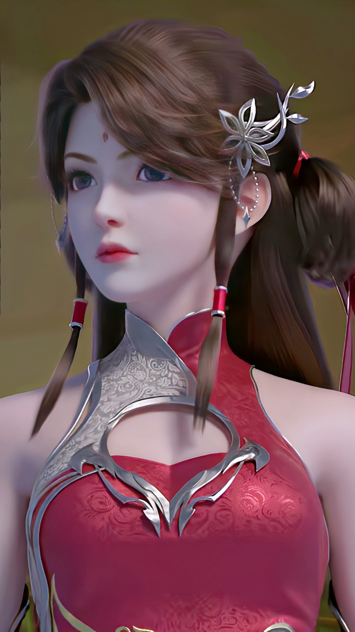 火灵儿精美壁纸分享#国漫女神# #完美世界# #火灵儿