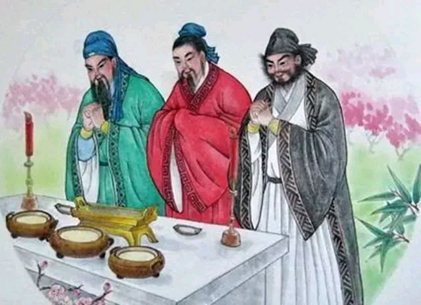 管鲍之交:管仲和鲍叔牙,形容彼此相互照顾,相互支持的深厚友谊. 2.