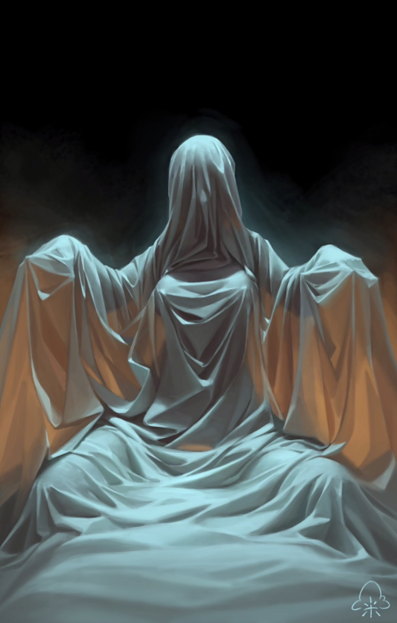 即使盖着床单也掩盖不了细节.国产画师-花椰菜!