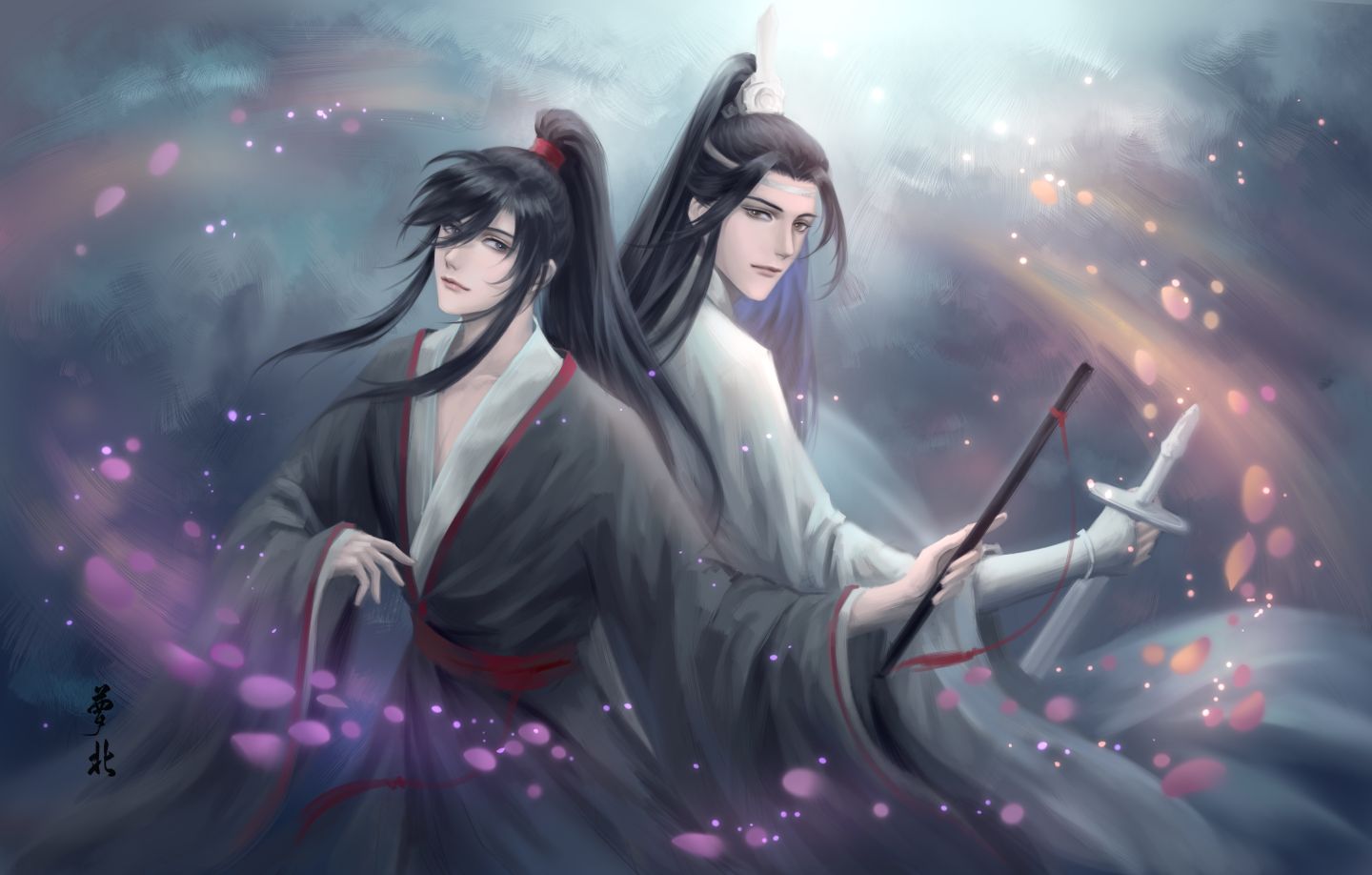 魔道祖师魏无羡&蓝忘机 壁纸头像