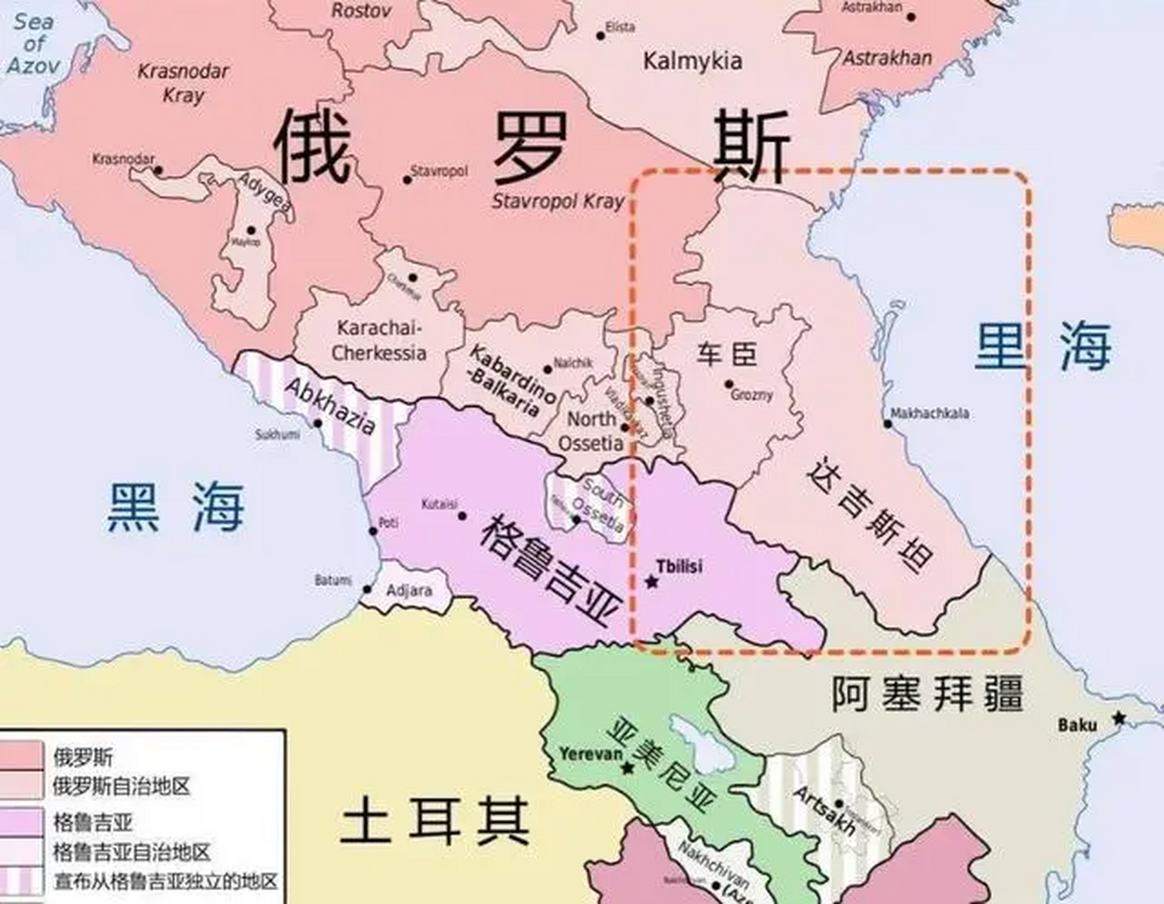 或解体成85个"国家"!那么如果俄罗斯二次解体,哪个加盟国会带头独立?