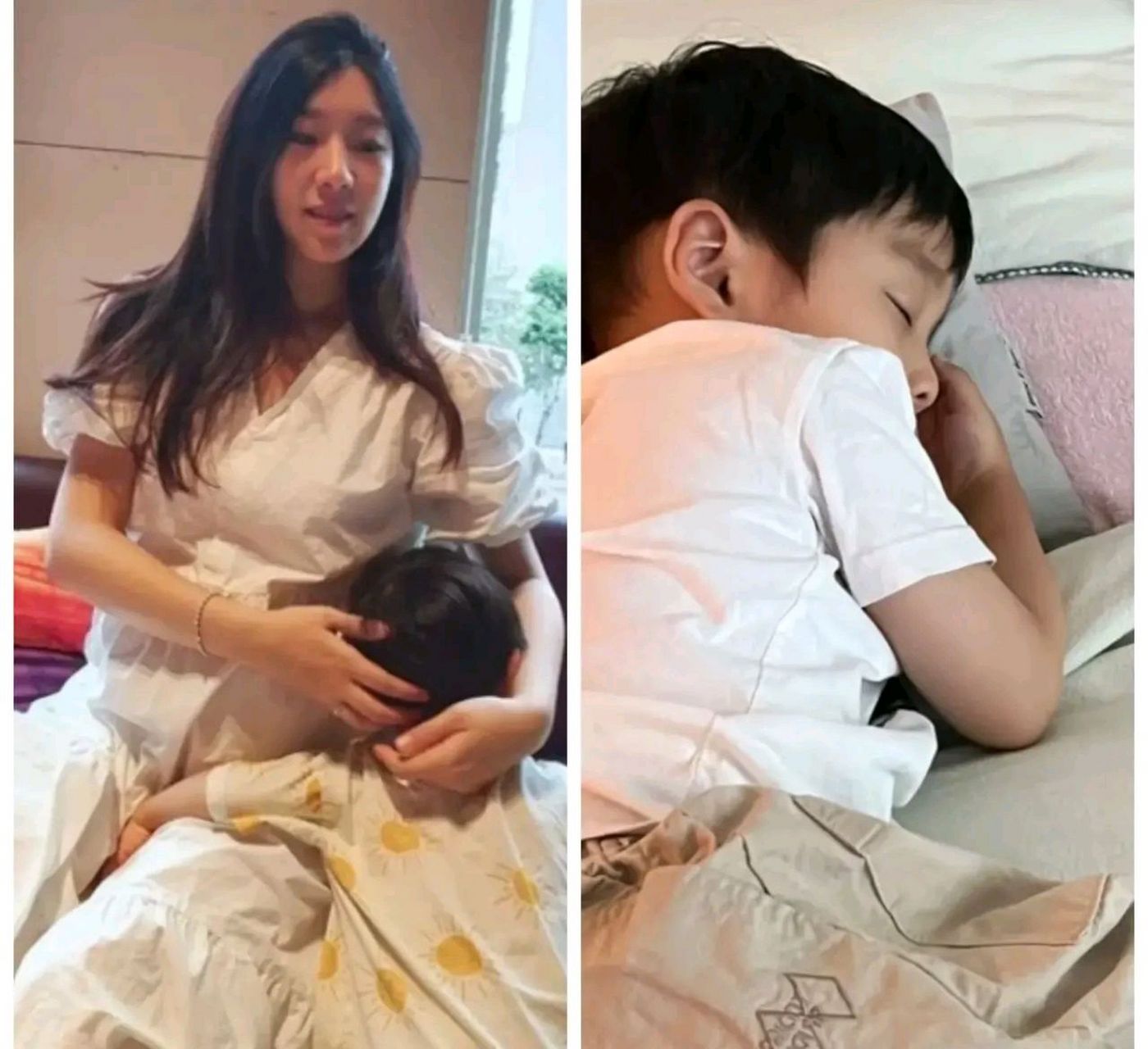 演员李必模的妻子徐秀妍通过自己的instagram上传了"想你"的文字和一