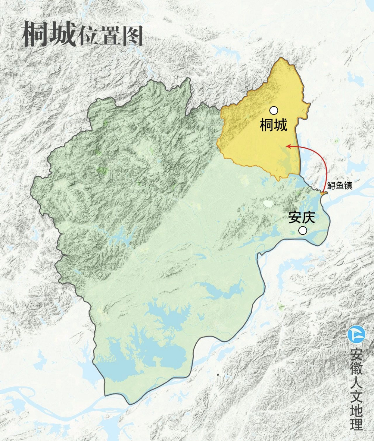 安徽省桐城明细地图图片