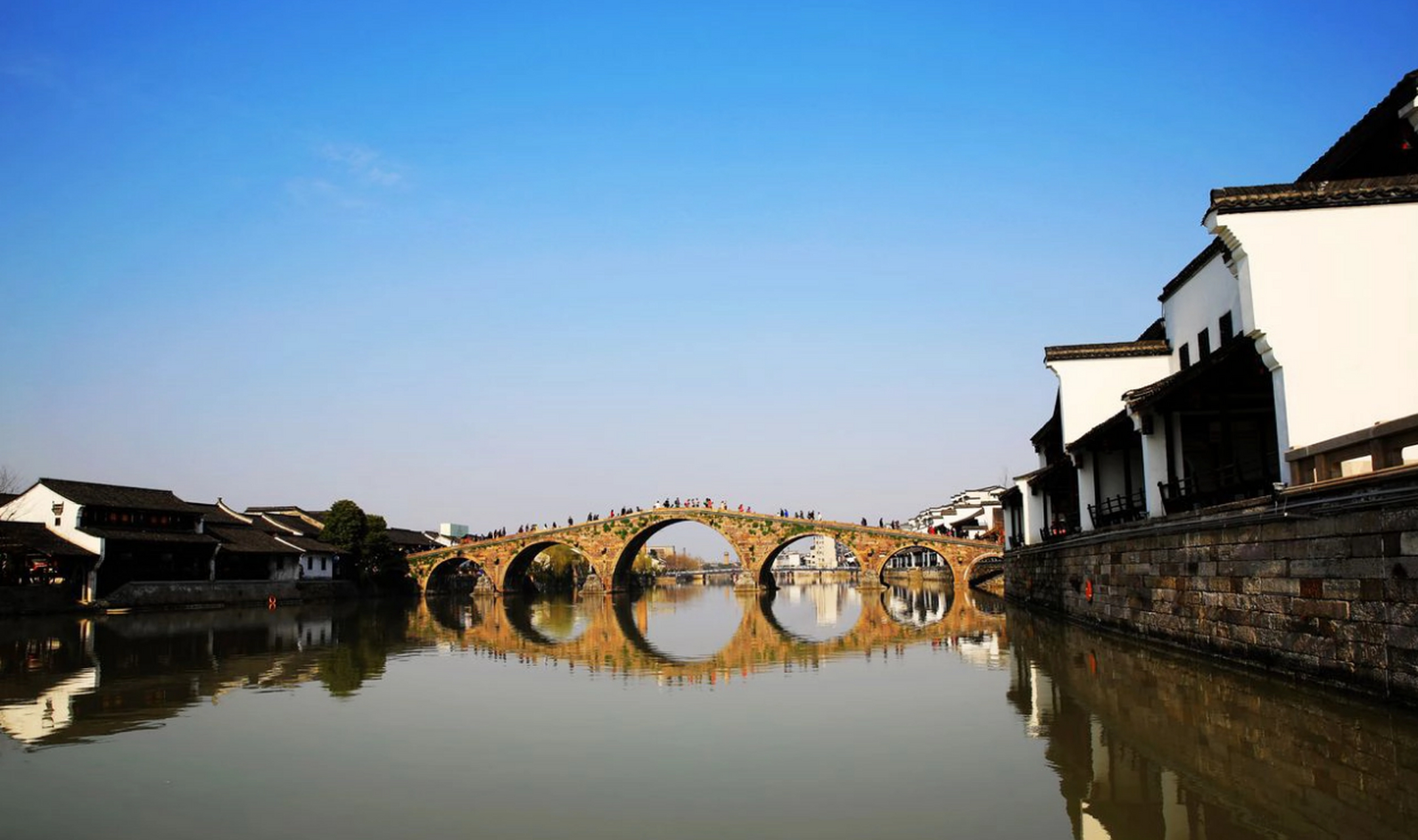 杭州塘西河古镇图片