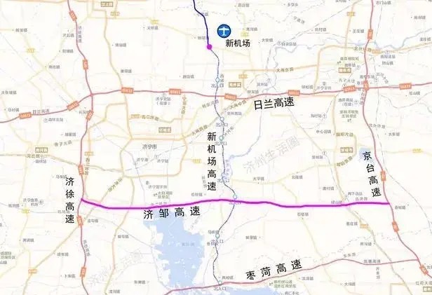 潍坊至邹城,邹城至济宁,济宁至商丘高速公路将连成一线!