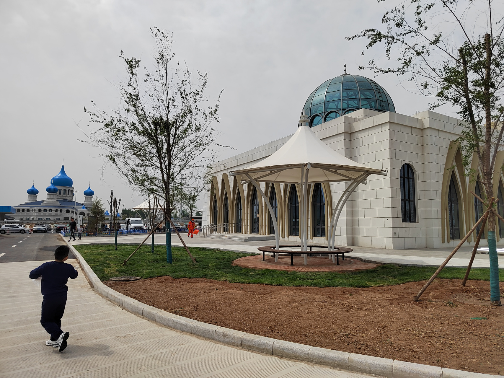 昌乐南服务区,好客山东可不是光说说!