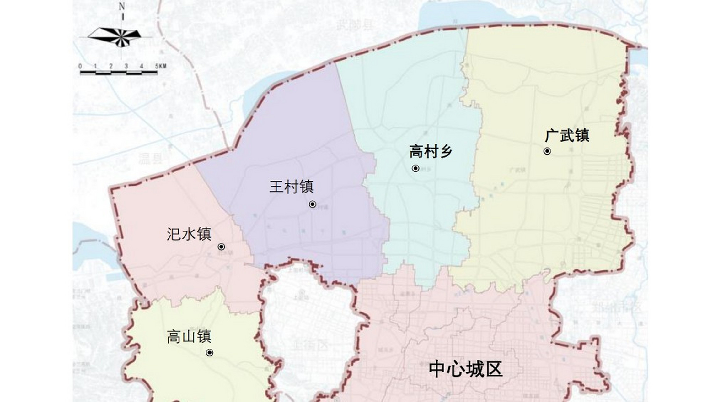 广武镇也是荥阳东部紧邻郑州的一个乡镇,将会是一个主要发展区域.