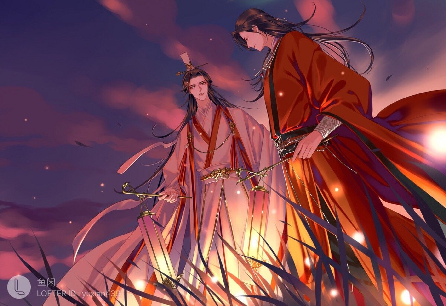 初五迎财神,太子殿下保平安,花城的好运气.