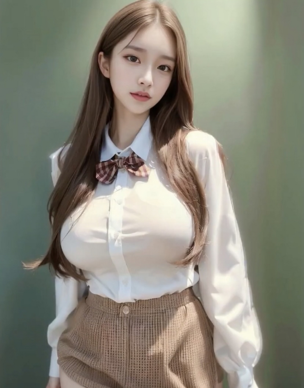 『ai绘画』极品女神写真,微胖才是极品,就不信这样还拿不下你!