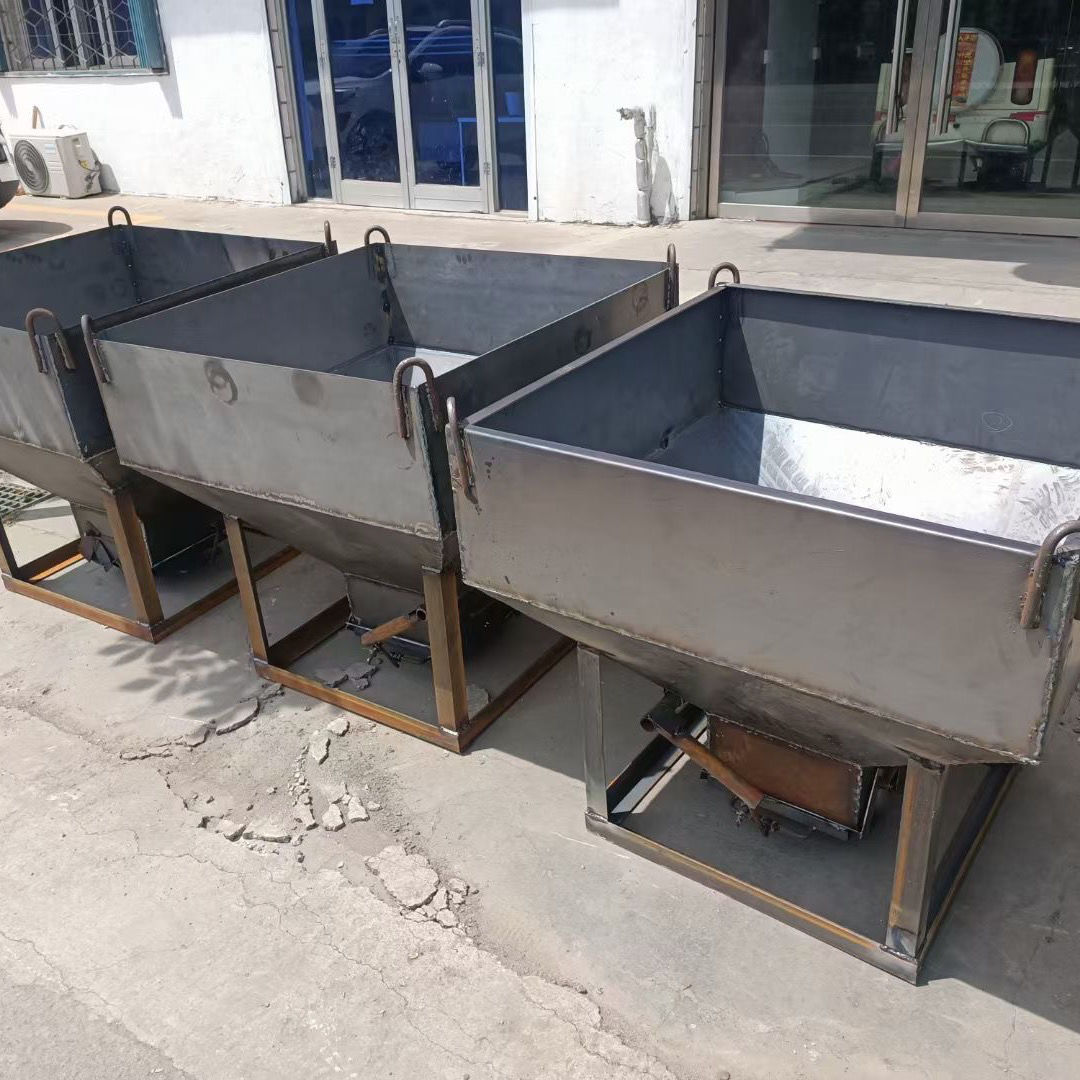 料斗建筑机械塔机料斗方斗塔吊料斗混凝土卸料灰斗斜嘴料斗