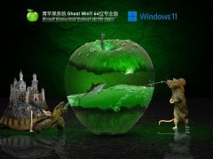 青苹果系统 Ghost Win 11 64位 官方正式版 V2021.11 官方特别优化版
