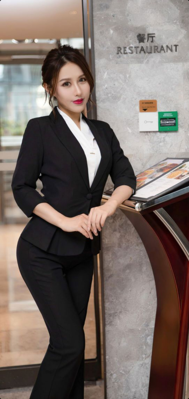 酒店大堂经理#美腿丝袜高跟鞋