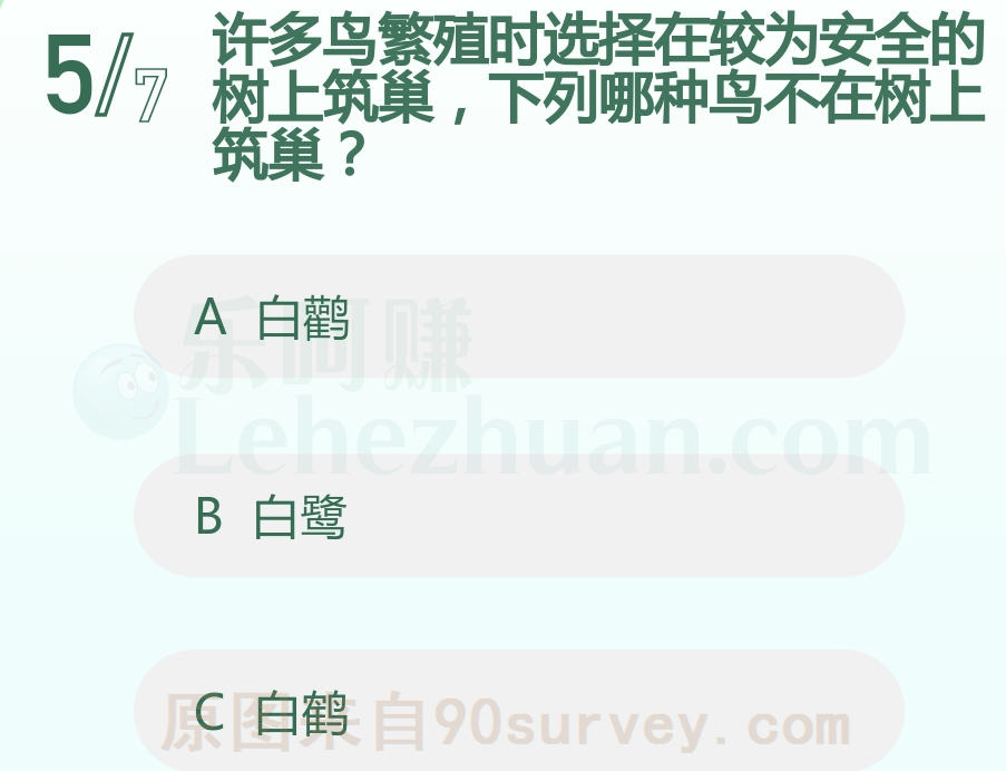 白鹤不在树上筑巢 白鹤不在树上筑巢