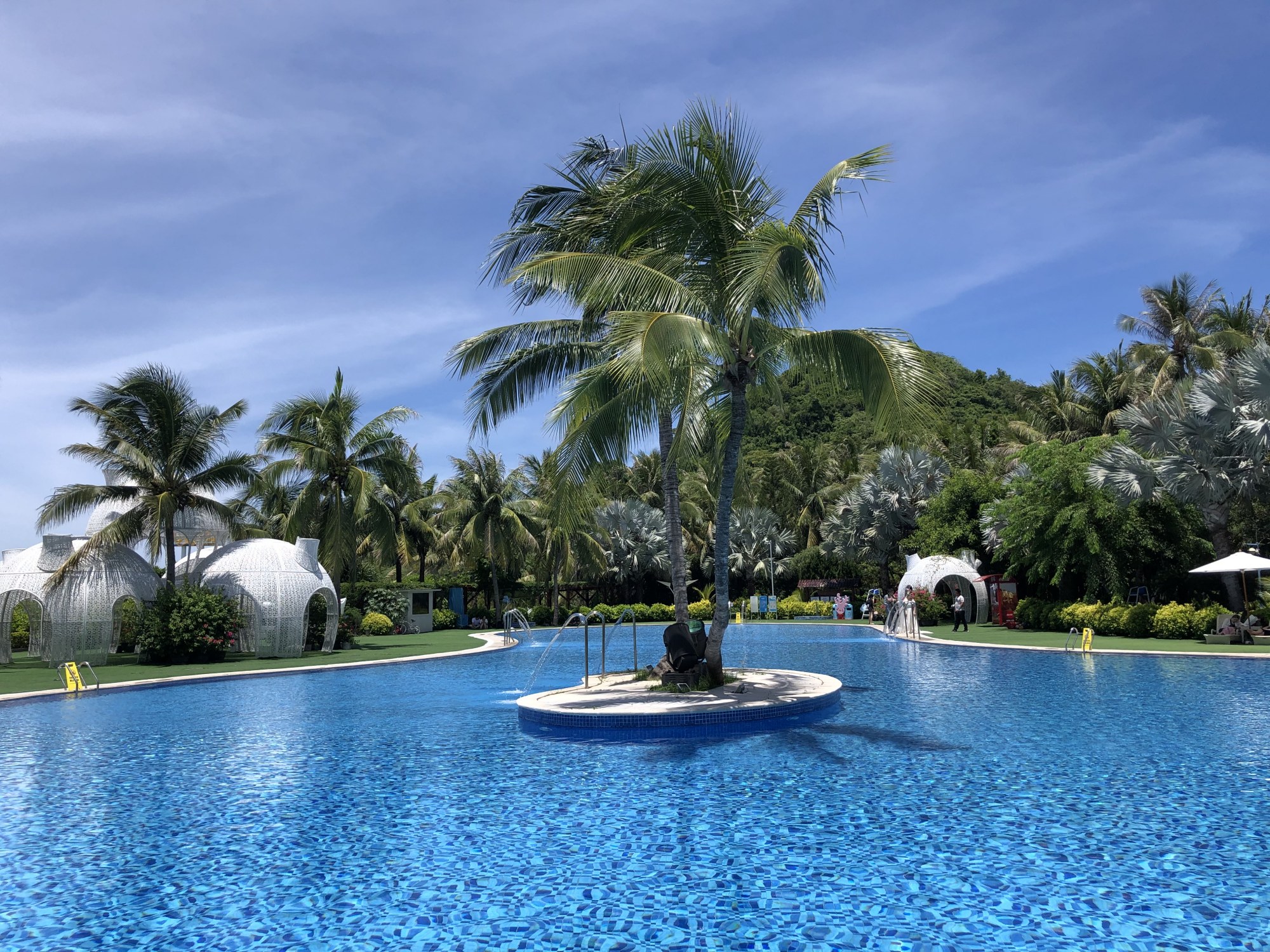 冯小刚电影《私人订制》取景地,三亚蜈支洲岛,没有滤镜的海水