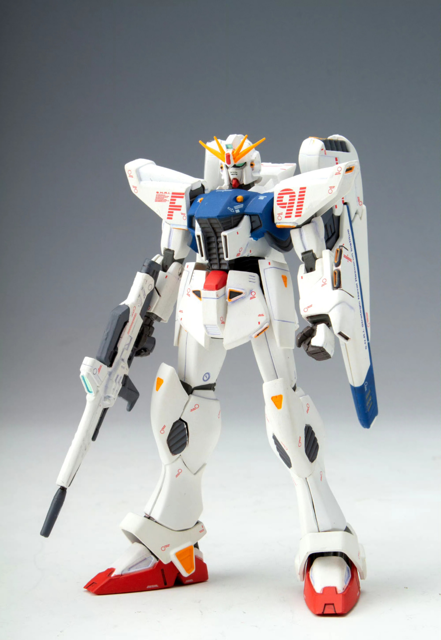 模型欣赏:高达fix 机动战士高达 f91高达,by 目尔milk.