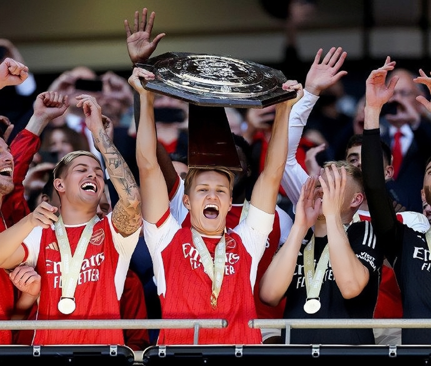 社区盾杯:阿森纳点球大战惊险逆袭,曼城遗憾失冠