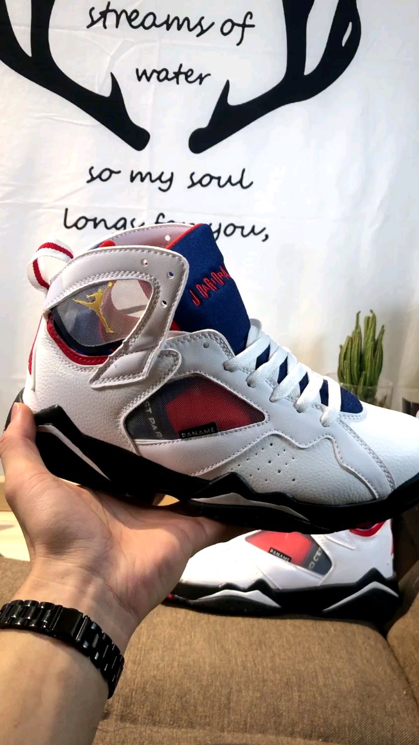 air jordan 7 retro "paris saint- germain" 黑白大巴黎 aj7 乔丹7代