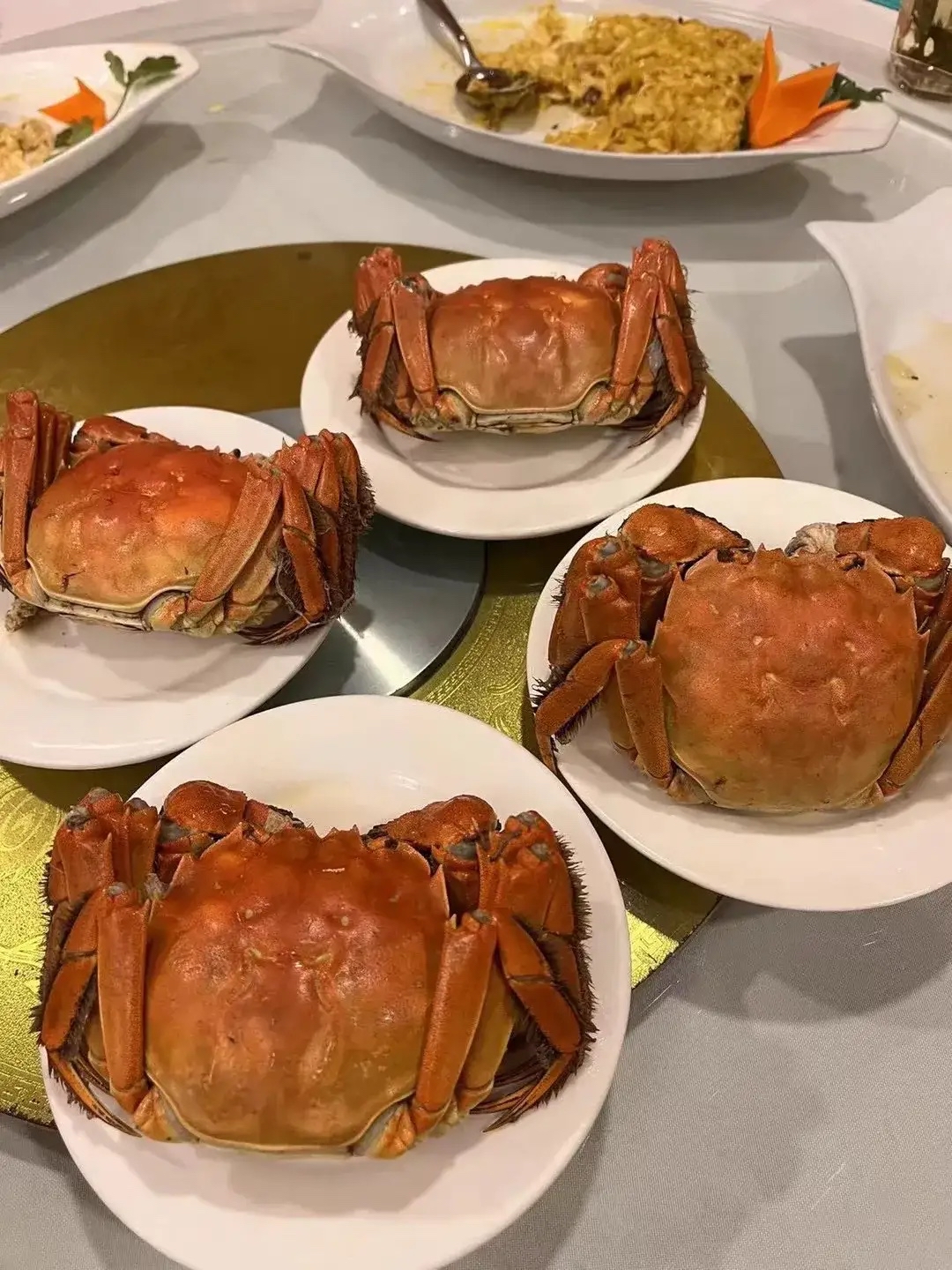 美仑美奂的王宝和酒家蟹宴