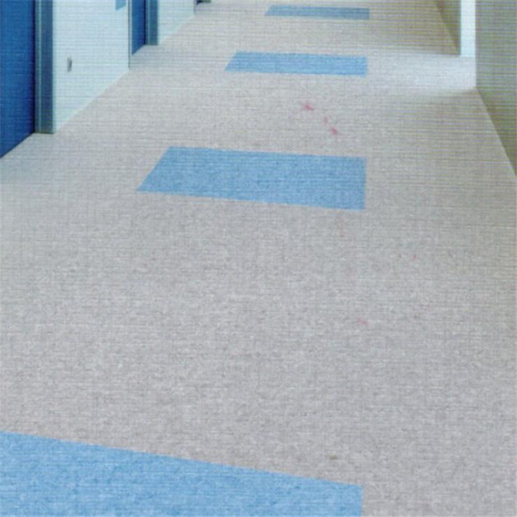 橡胶地板实拍图