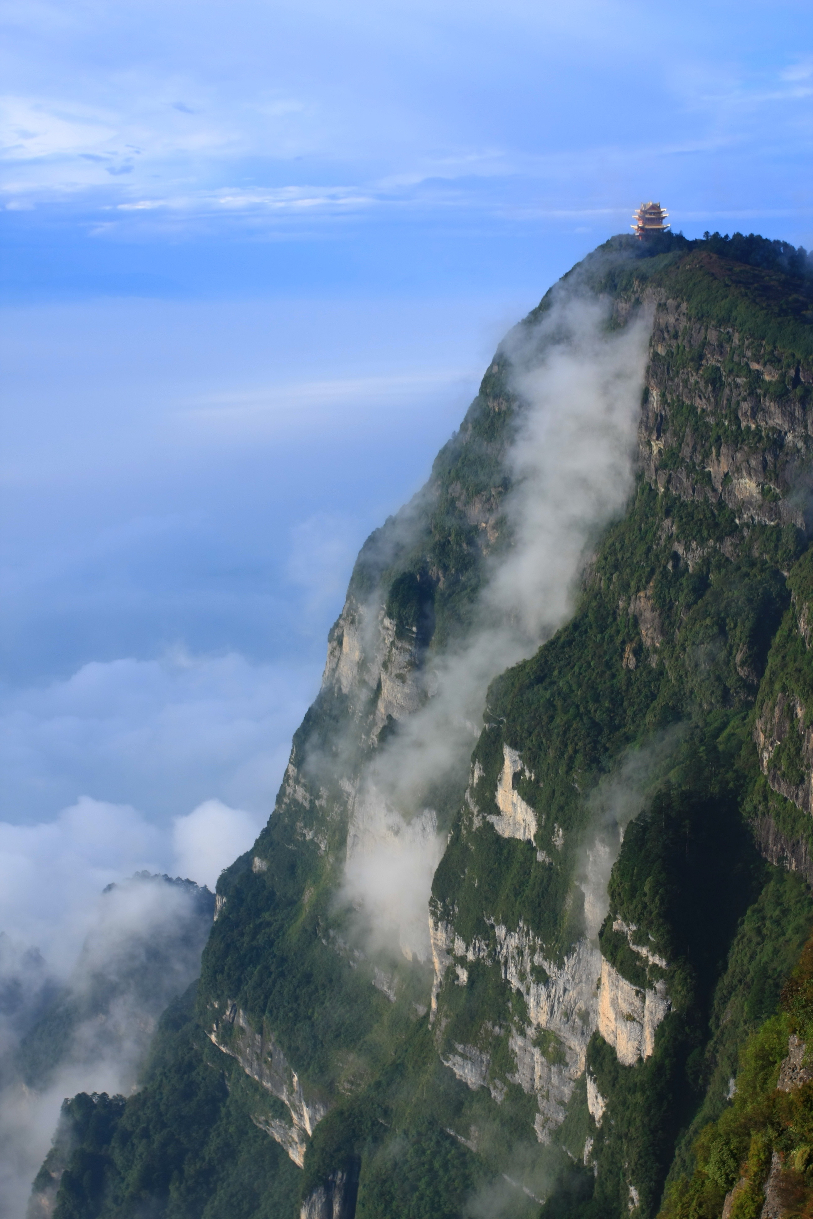 峨眉山景点图景区图片