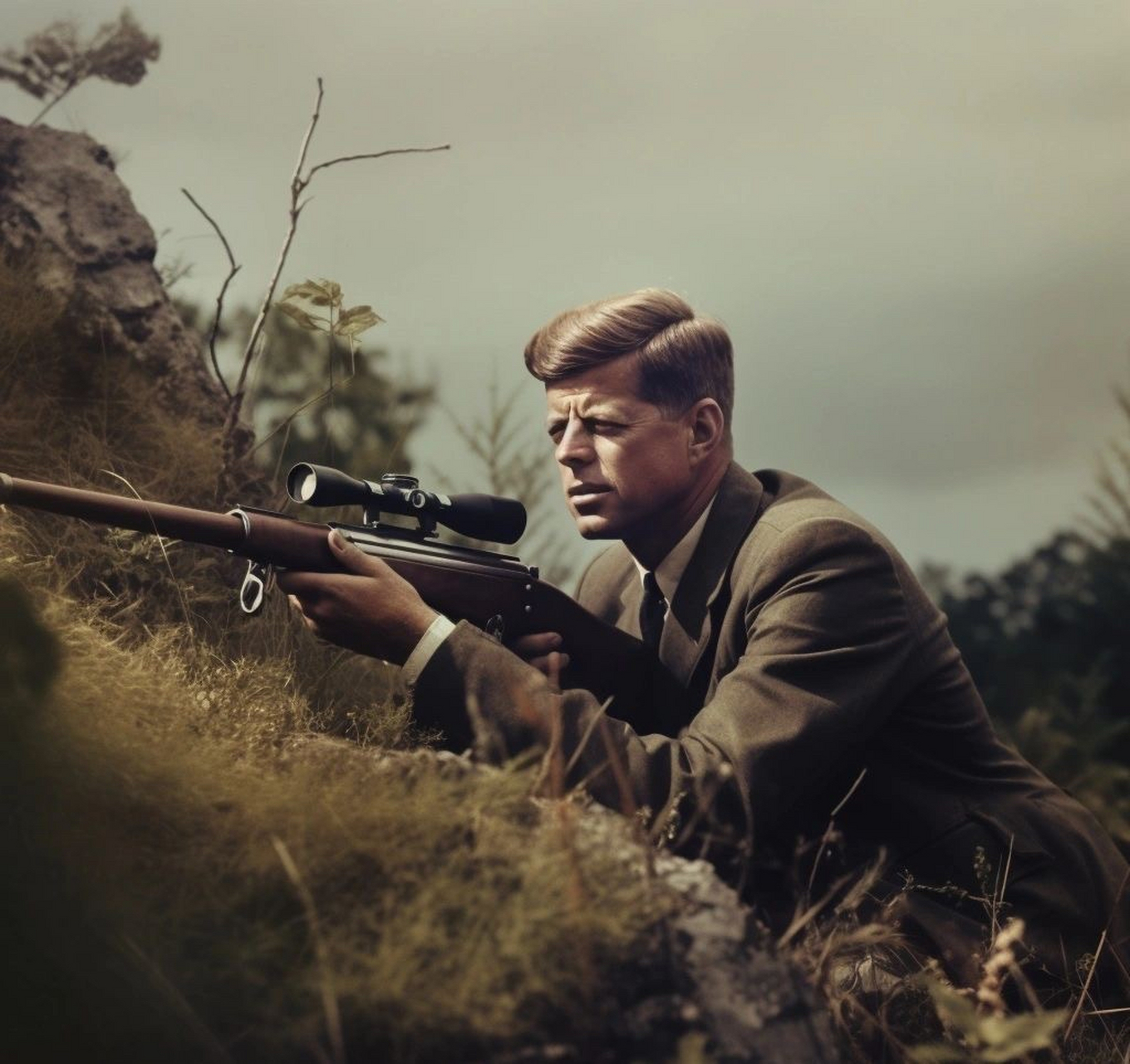 美国王牌狙击手申请出战!