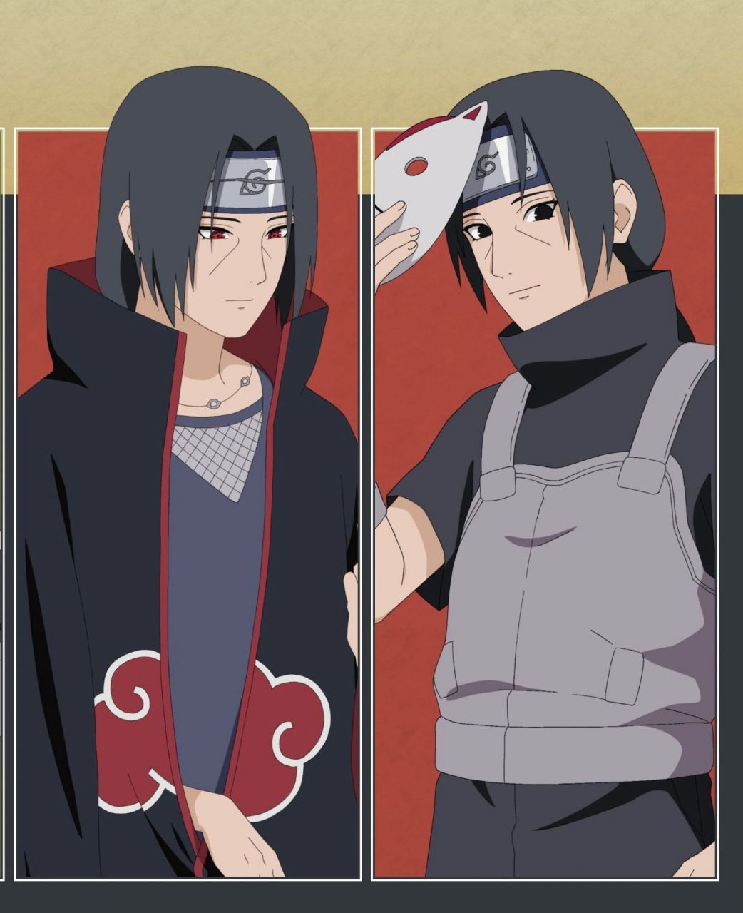 火影忍者# 卡卡西老师与宇智波鼬年轻时,都是暗部成员