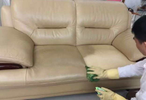 皮沙发脏了用什么擦能干净