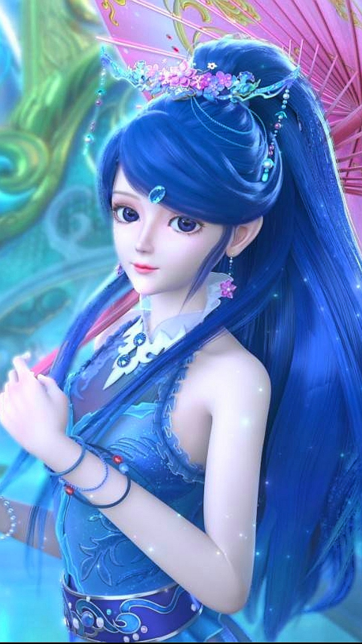 她们是《精灵梦叶罗丽》中的仙子,美丽,优雅和神秘,让每一次滑动屏幕