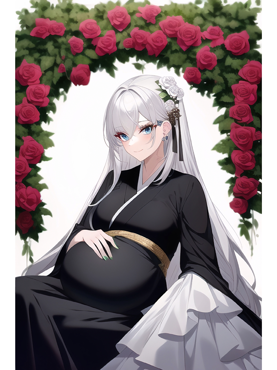 孕妈妈#二次元# #动漫