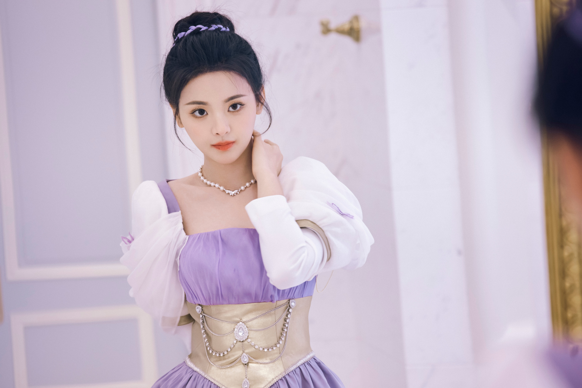 杨超越白丝太性感了