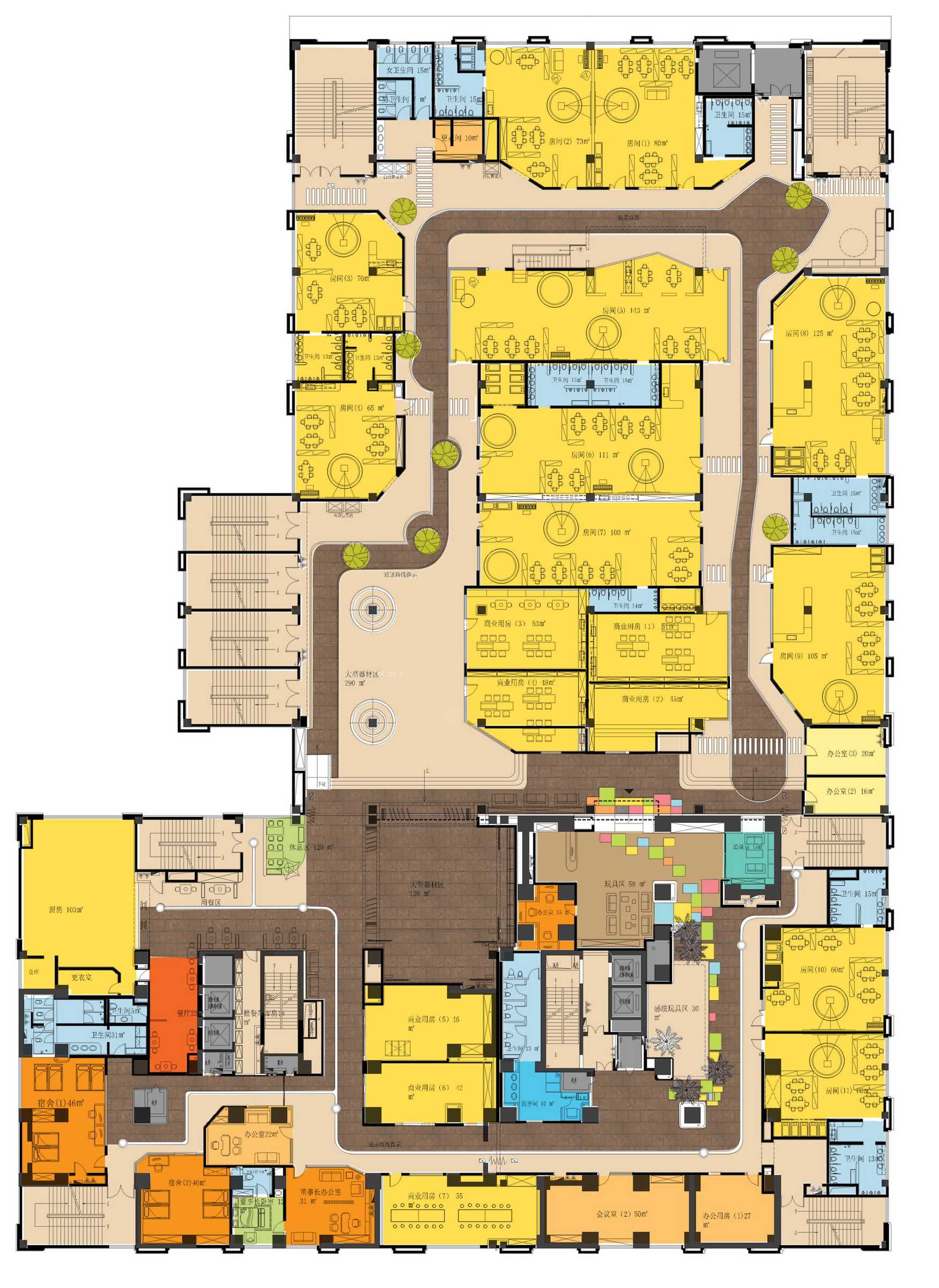 如何合理化设计幼儿园的空间布局?