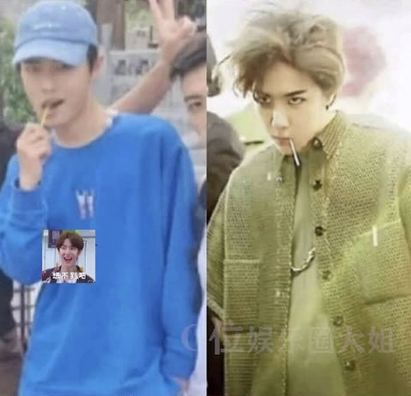 月花魔童&挖机逆子!哈哈哈哈～#博君一肖# #王一博# #肖战